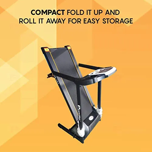 PowerMax Fitness TDM-101 2HP (4HP Peak) Motorized Treadmill with Free Installation Assistance, Home Use & Automatic Programs
