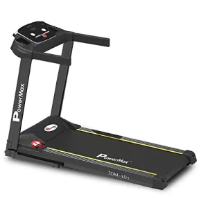 PowerMax Fitness TDM-101 2HP (4HP Peak) Motorized Treadmill with Free Installation Assistance, Home Use & Automatic Programs