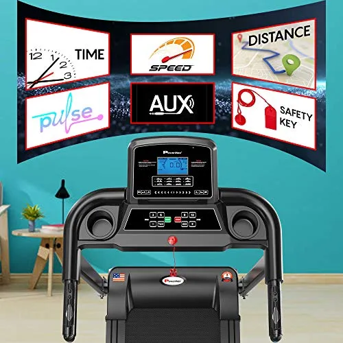 PowerMax Fitness TDM-99 2HP (4HP Peak) Motorized Treadmill with Free Installation Assistance, Home Use & Automatic Programs
