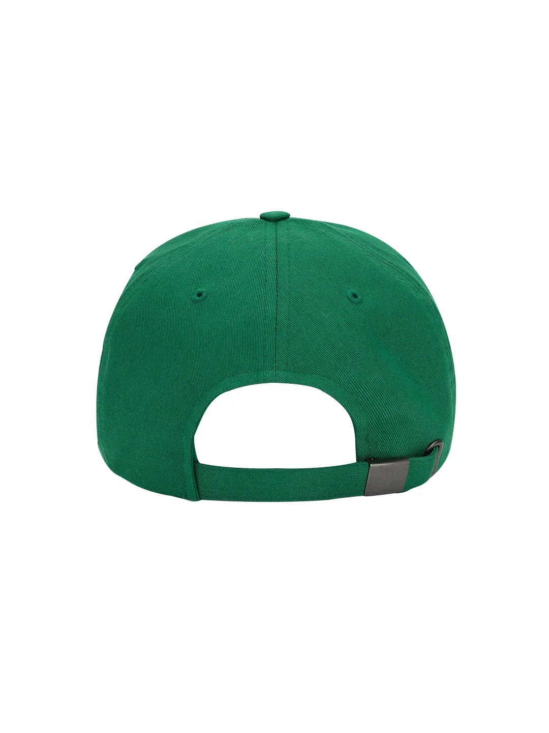 Preppy Unstructured Ball Cap-  Green