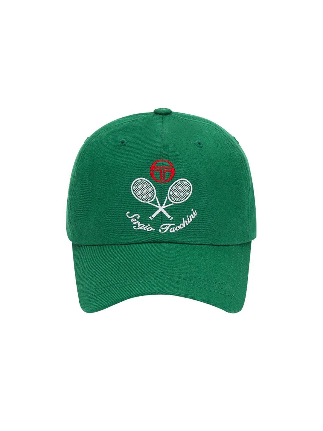 Preppy Unstructured Ball Cap-  Green