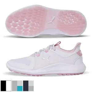 PUMA Ladies IGNITE FASTEN8 Golf Shoes 8.5 High Rise/Puma Silver/Scuba Blu