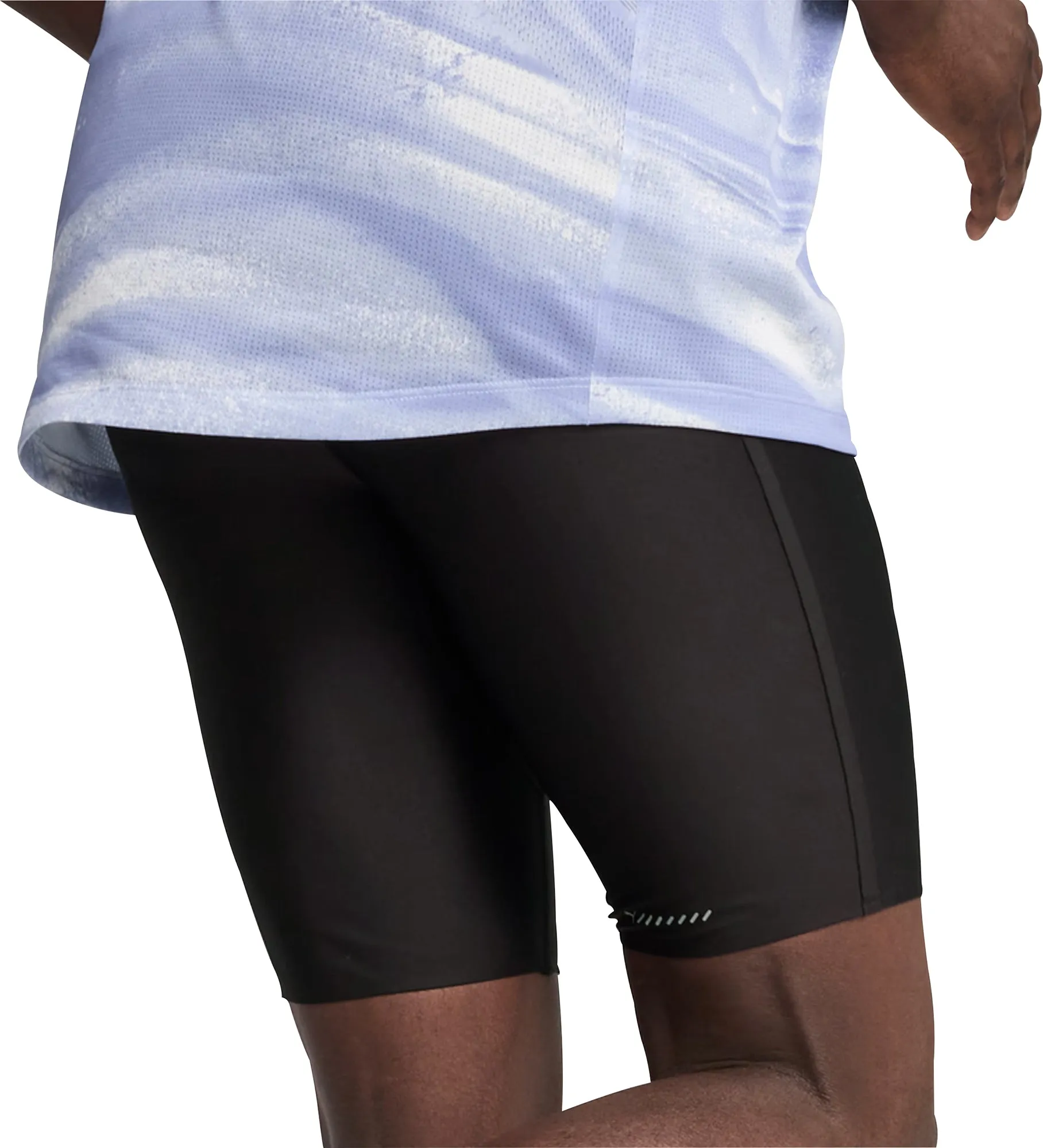 Puma Raceday UltraForm 9 Inch Mens Short Running Tights - Black