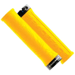 Race Face Grips Half Nelson Single Lock On Yellow