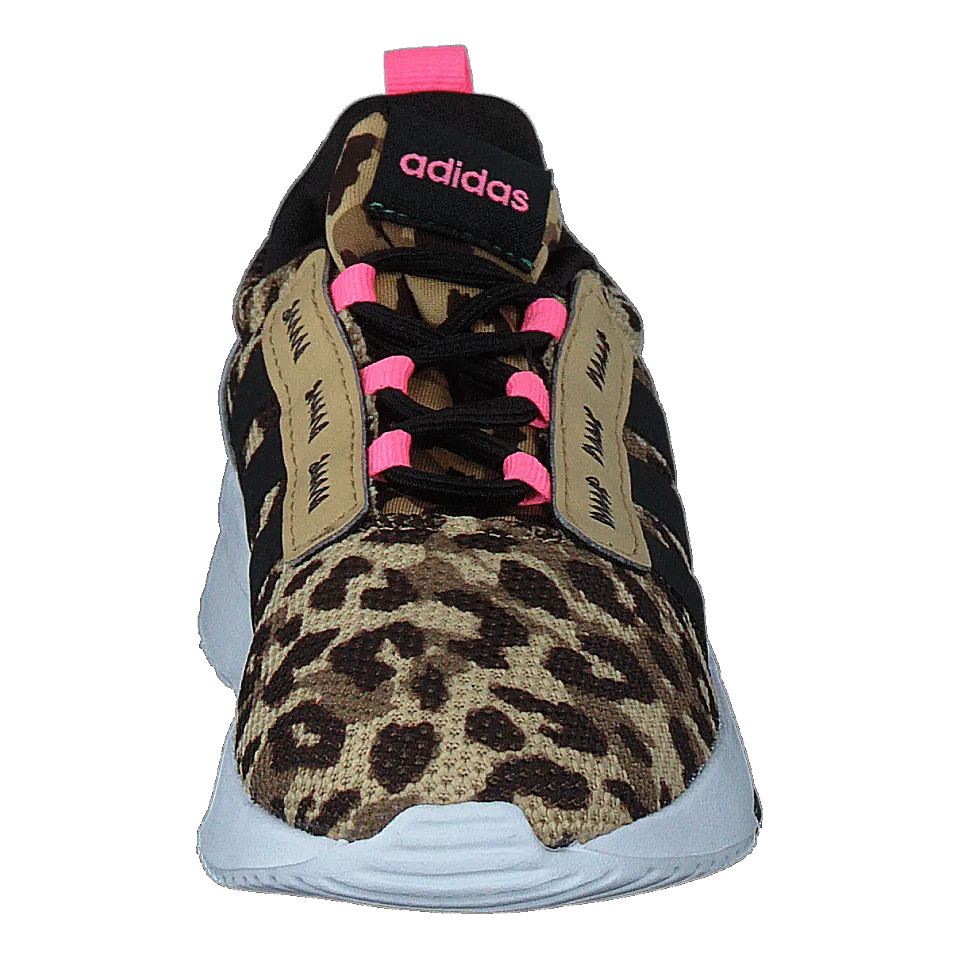 Racer TR21 Lifestyle Running Elastic Lace Shoes Beam Pink / Core Black / Green