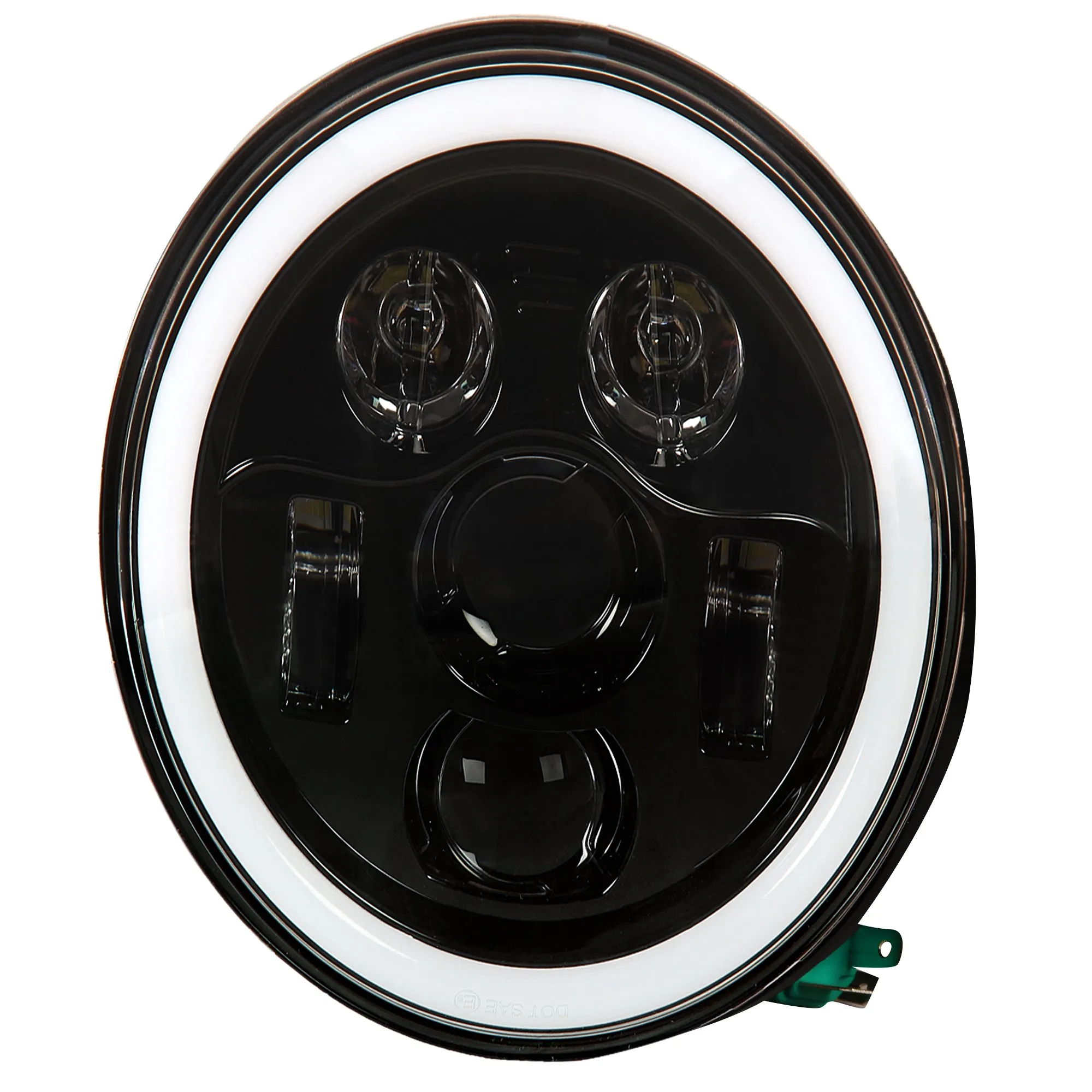 RE 7 inch 6 LED Full Hi-Low Headlight  With 6 Month Warranty