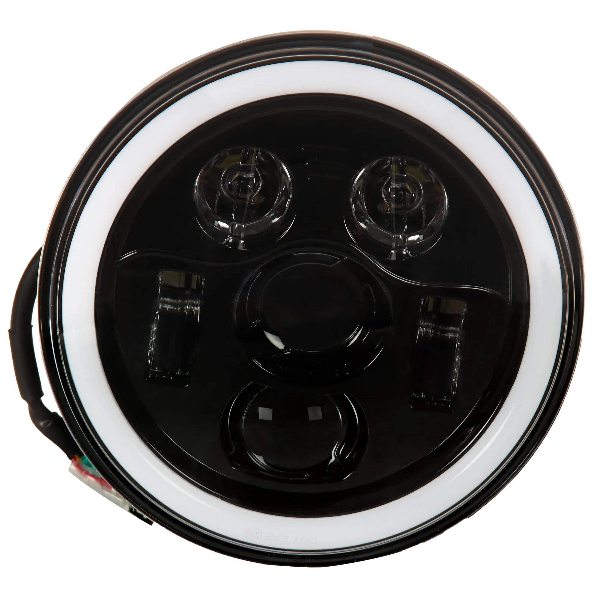 RE 7 inch 6 LED Full Hi-Low Headlight  With 6 Month Warranty
