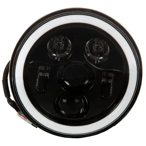 RE 7 inch 6 LED Full Hi-Low Headlight  With 6 Month Warranty