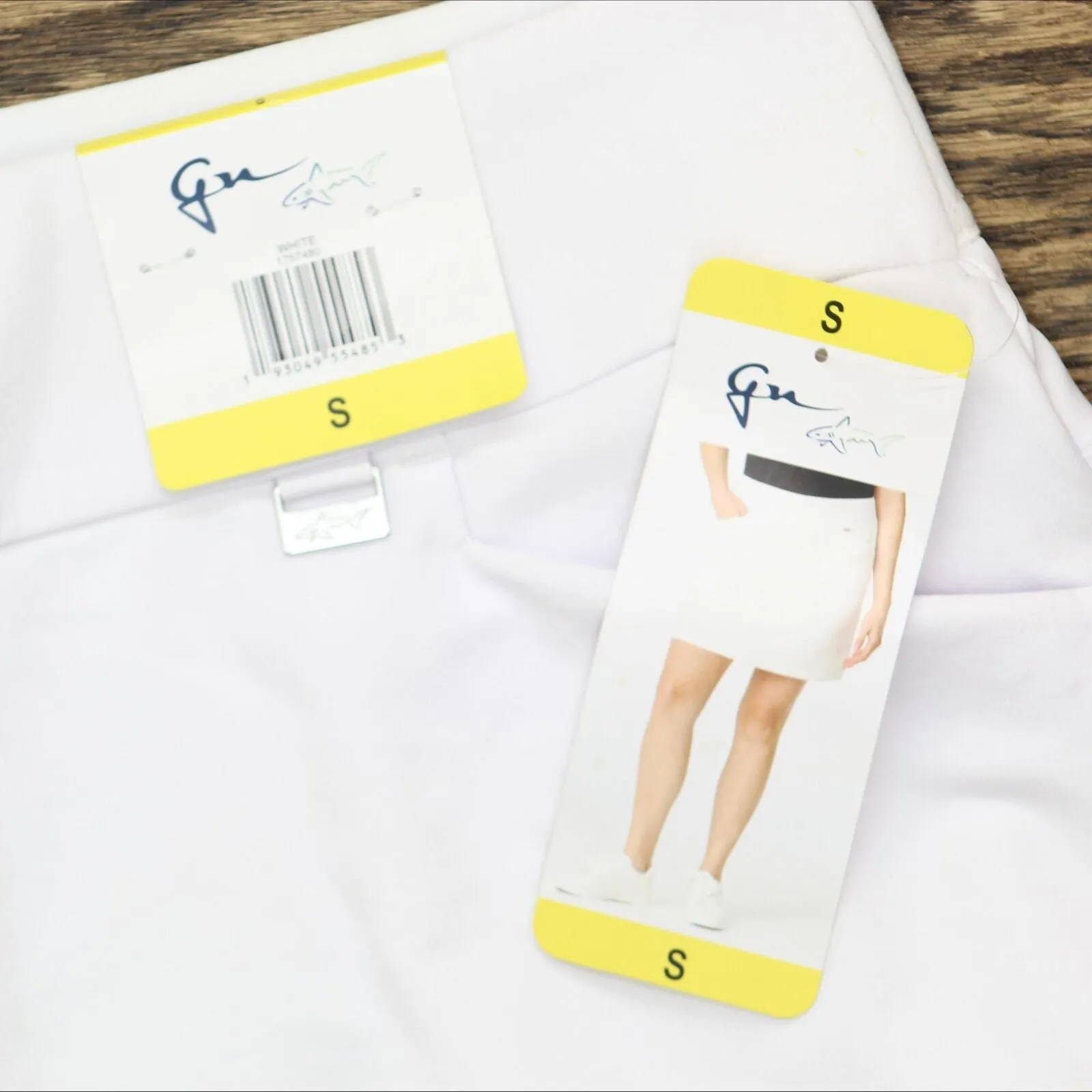 Reel Life Womens Mesh Lined Tennis Golf Skort 1757480 White S