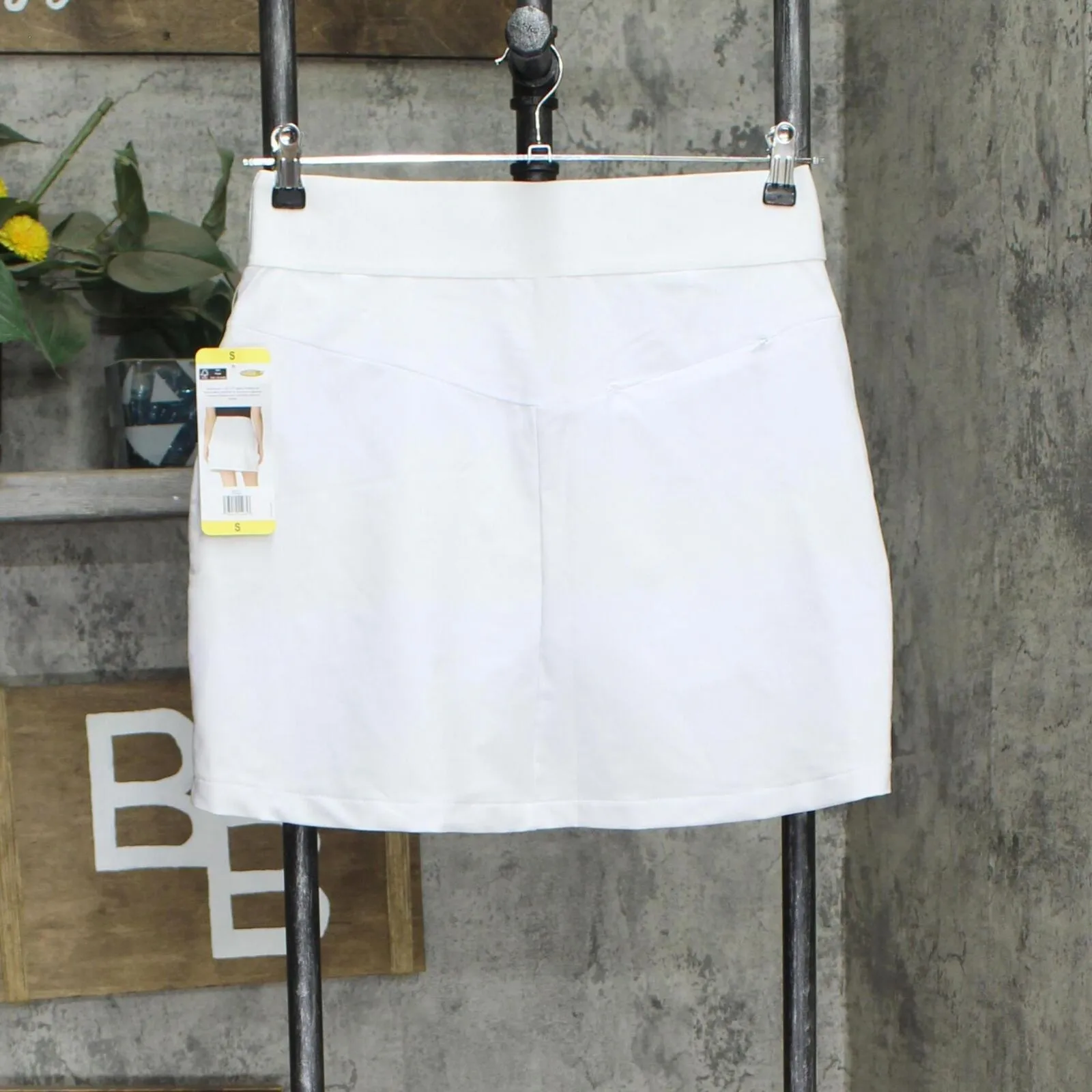 Reel Life Womens Mesh Lined Tennis Golf Skort 1757480 White S