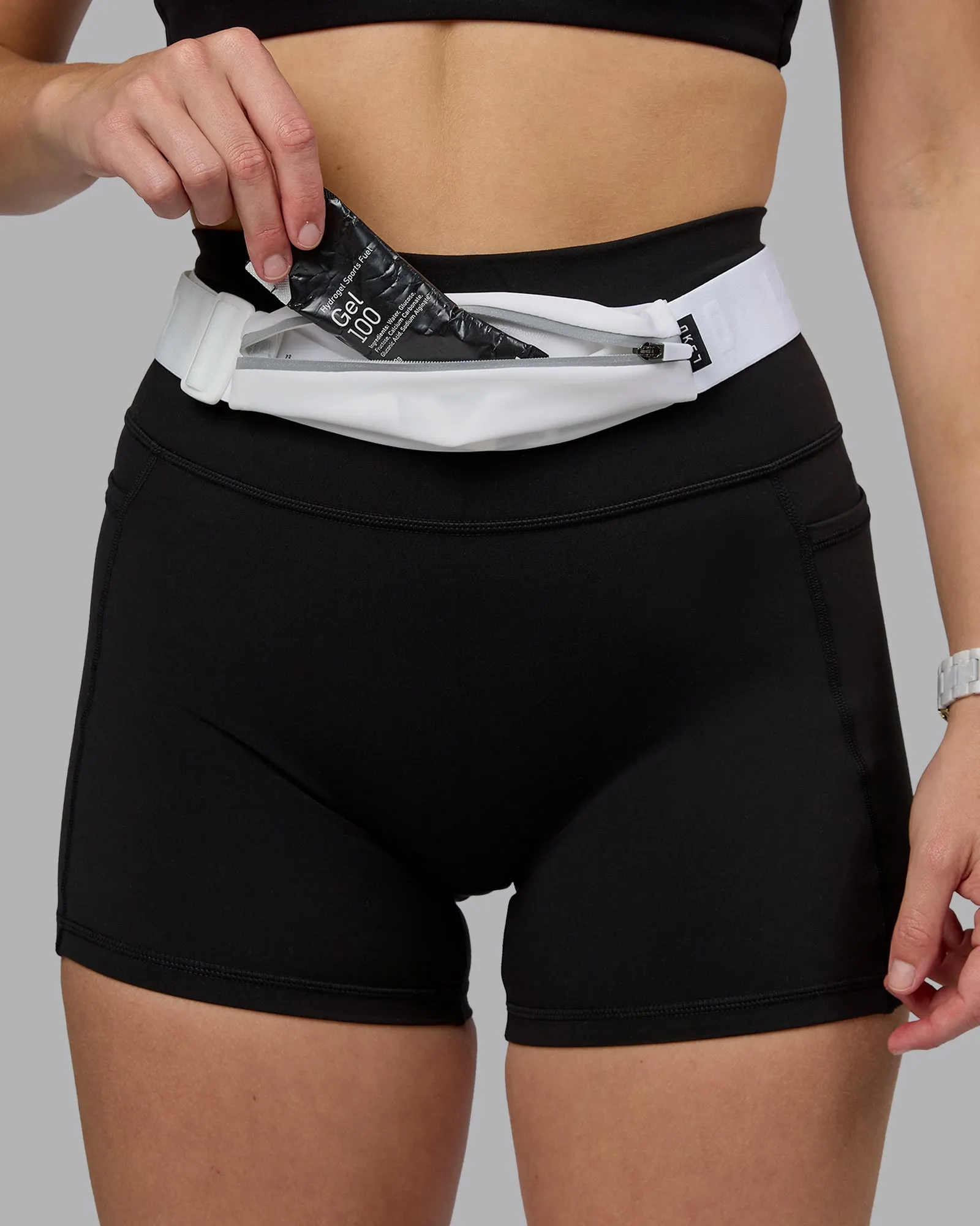 Rep Run Belt 2.0 - White-Reflective