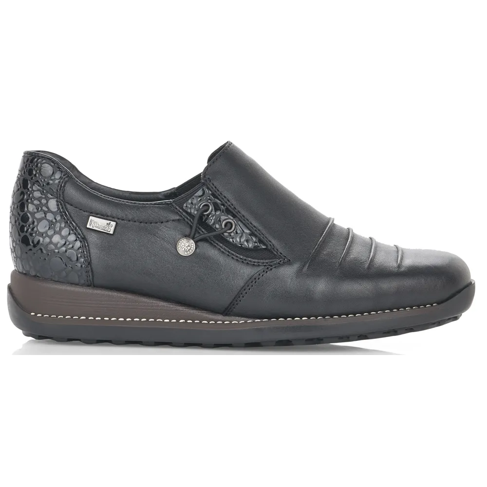 Rieker 44254-00 (Chilly) Black Shoes