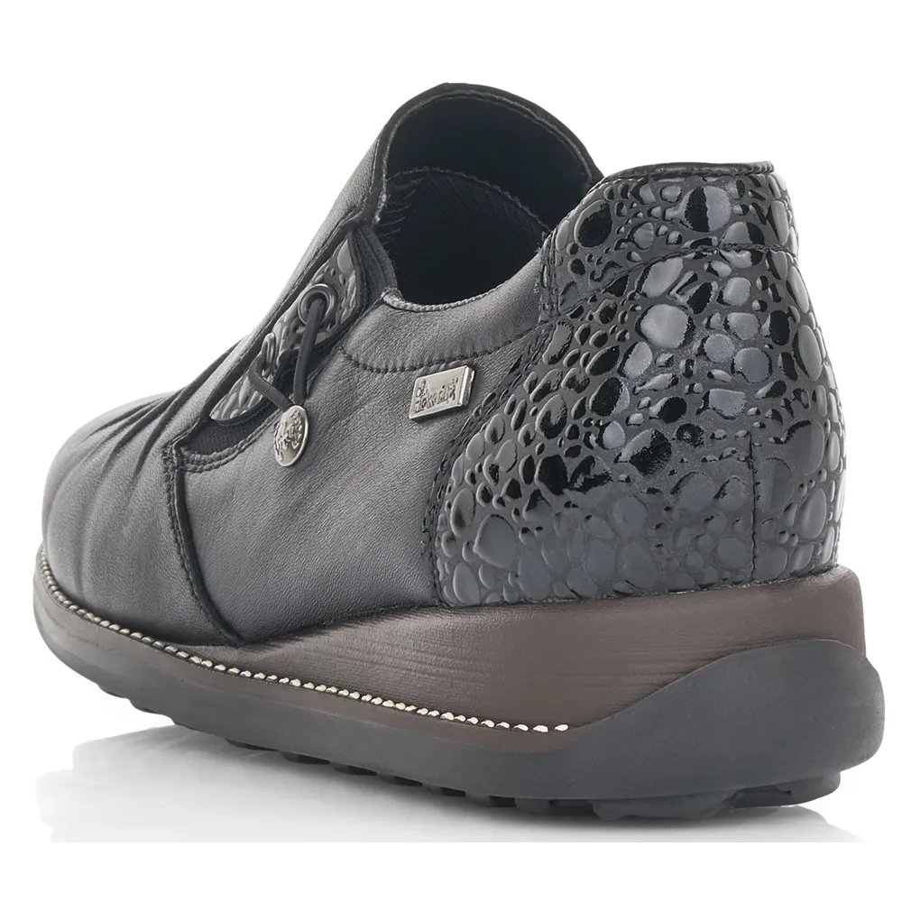 Rieker 44254-00 (Chilly) Black Shoes