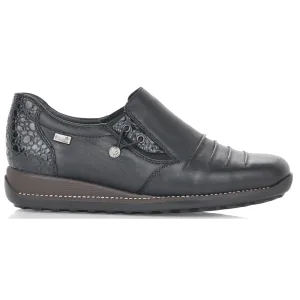 Rieker 44254-00 (Chilly) Black Shoes