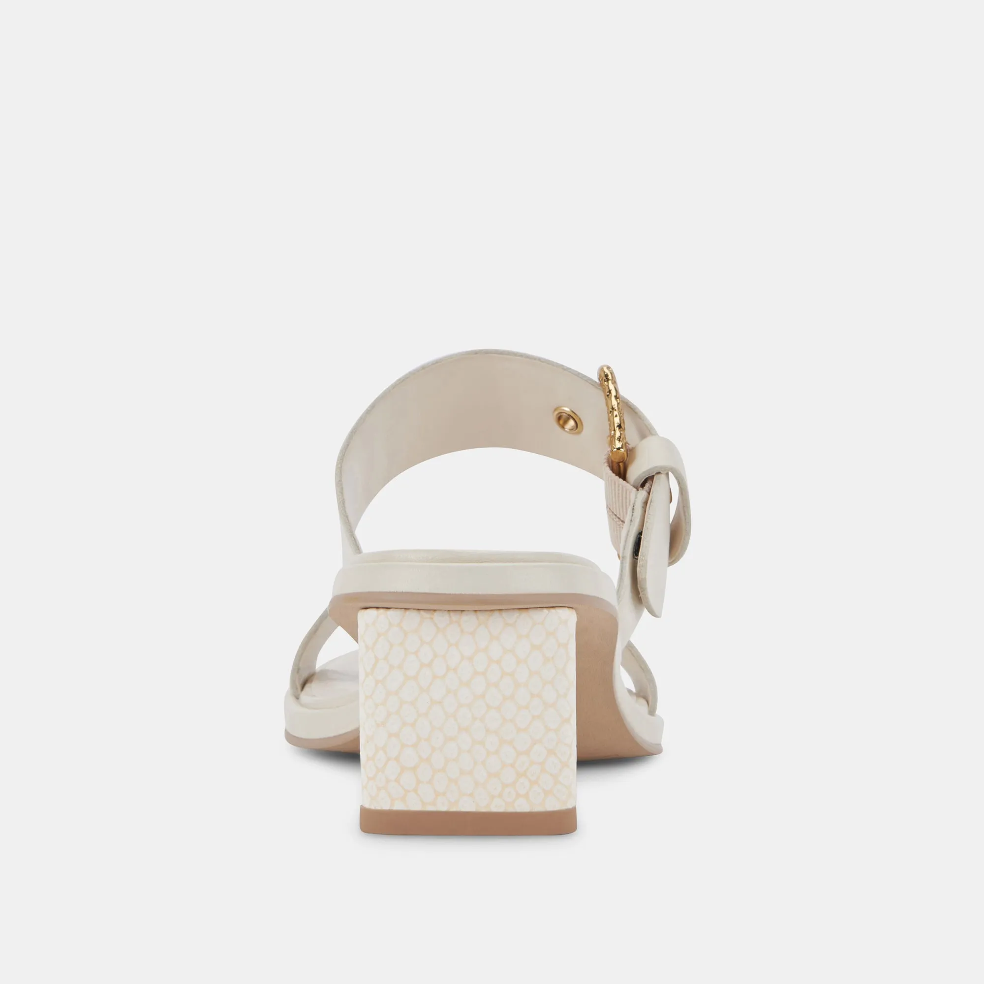 RIVA SANDALS IVORY LEATHER