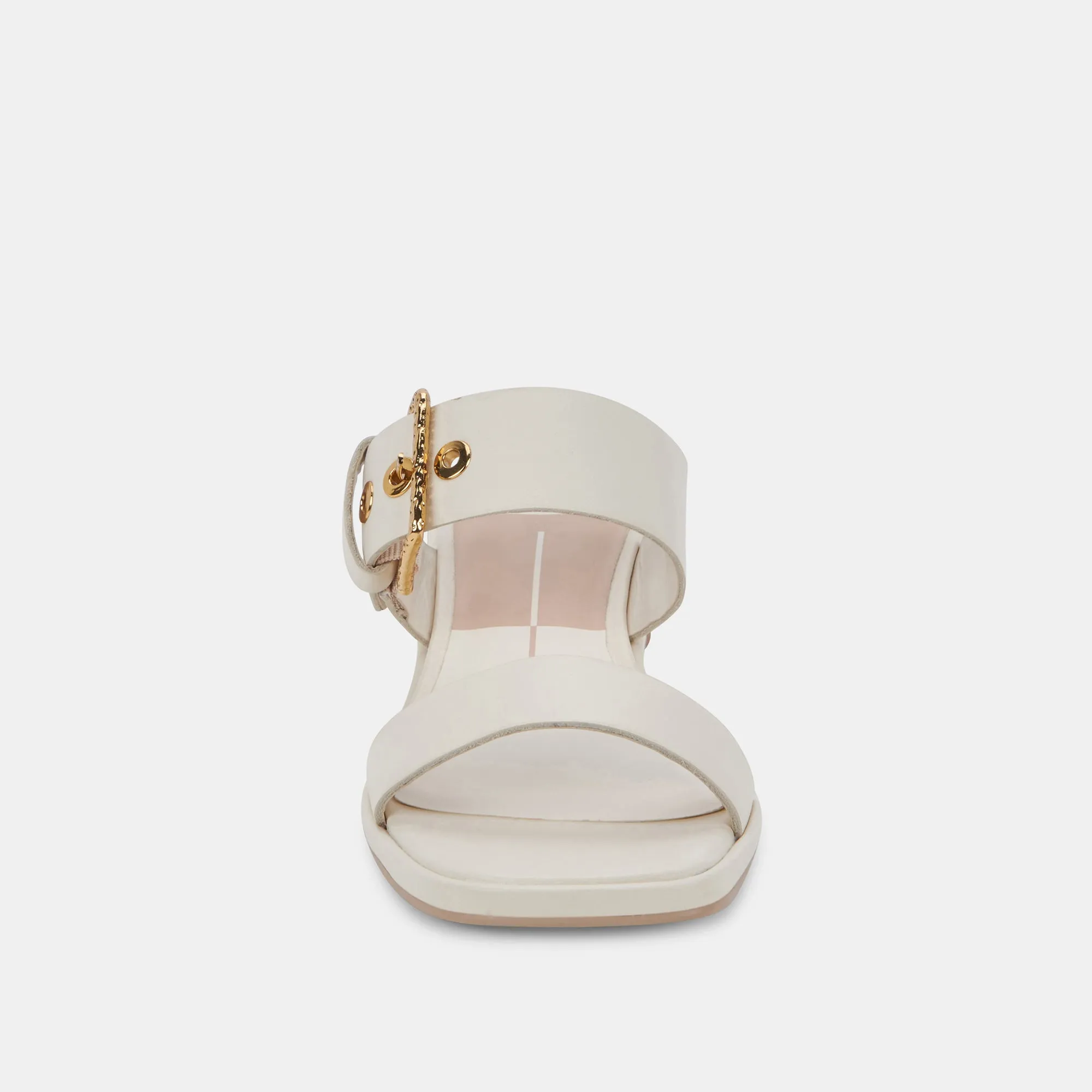 RIVA SANDALS IVORY LEATHER