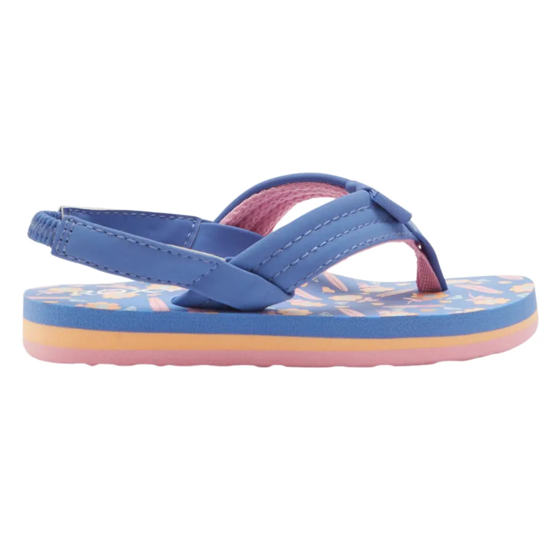 Roxy Toddler Vista Loreto Sandals - Blue/Pink