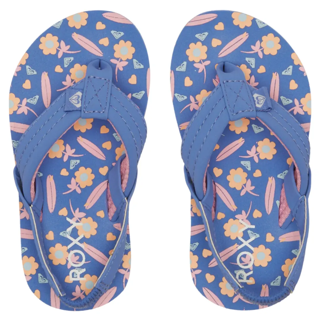 Roxy Toddler Vista Loreto Sandals - Blue/Pink