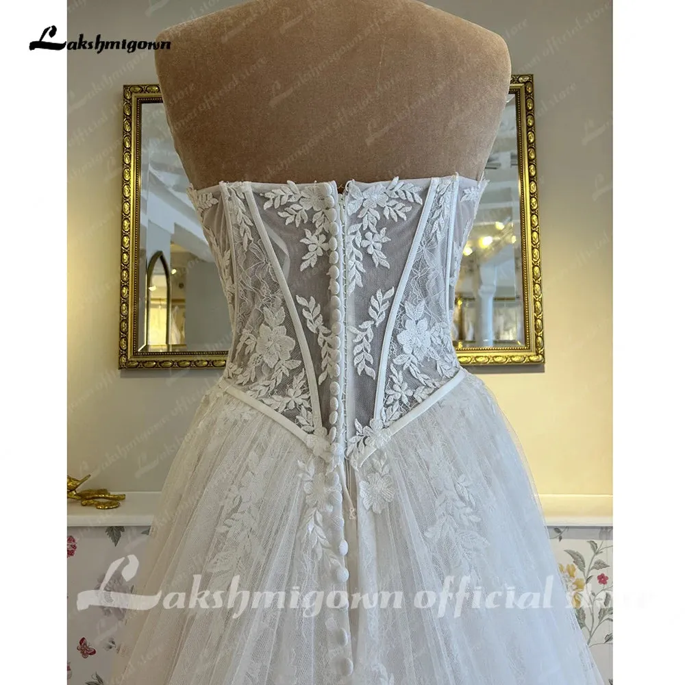 Roycebridal Roycebridal A Line Wedding Dresses For Women Sweetheart Elegant Wedding Gowns Lace Long Sexy Dresses robes de soirée mariage