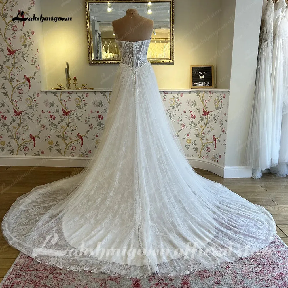 Roycebridal Roycebridal A Line Wedding Dresses For Women Sweetheart Elegant Wedding Gowns Lace Long Sexy Dresses robes de soirée mariage