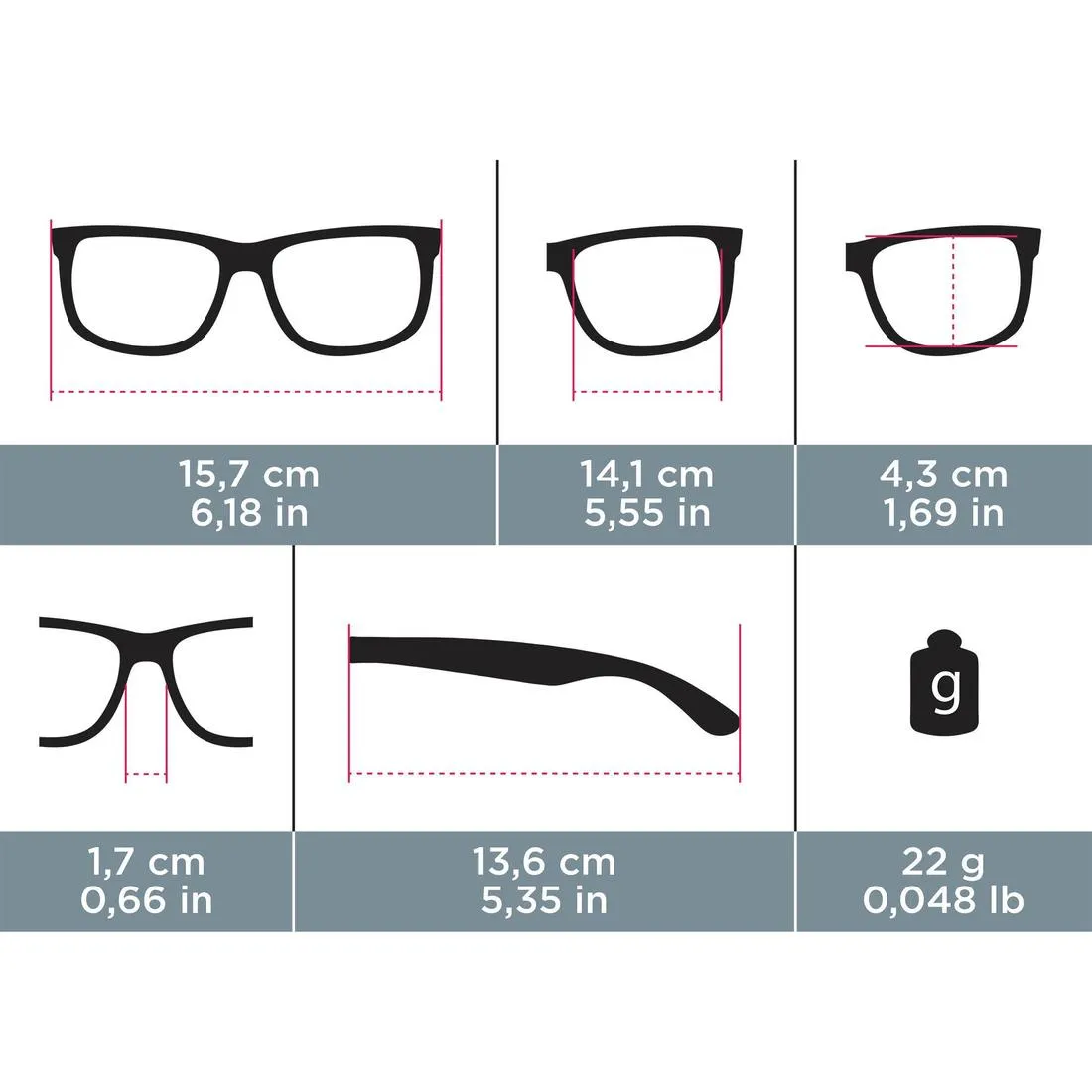 Running 600 Adult Running Sunglasses Category 3 - Black