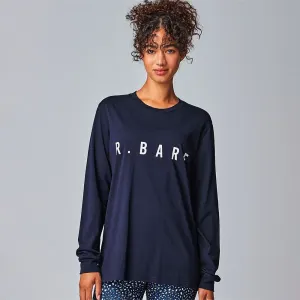 Running Bare Womens Hollywood 90s Long Sleeve Tee