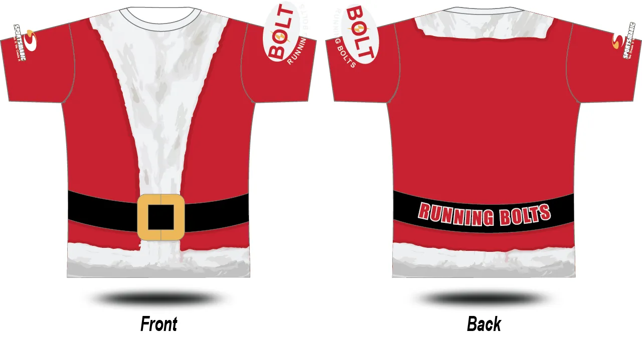 RUNNING BOLTS - XMAS Tee