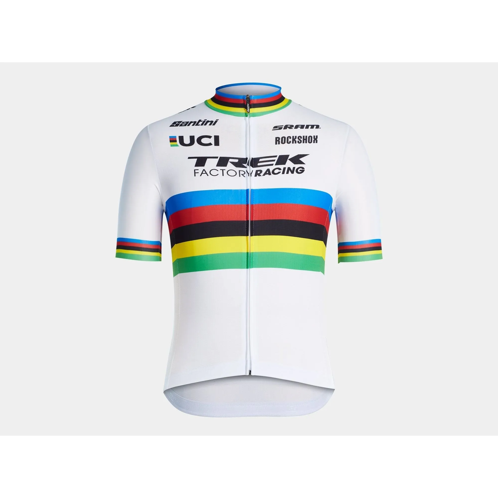 SANTINI TREK FACTORY RACING REPLICA WORLD CHAMPION CYCLING JERSEY