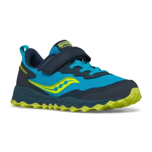 Saucony Peregrine KDZ Sneaker - Navy/Citron