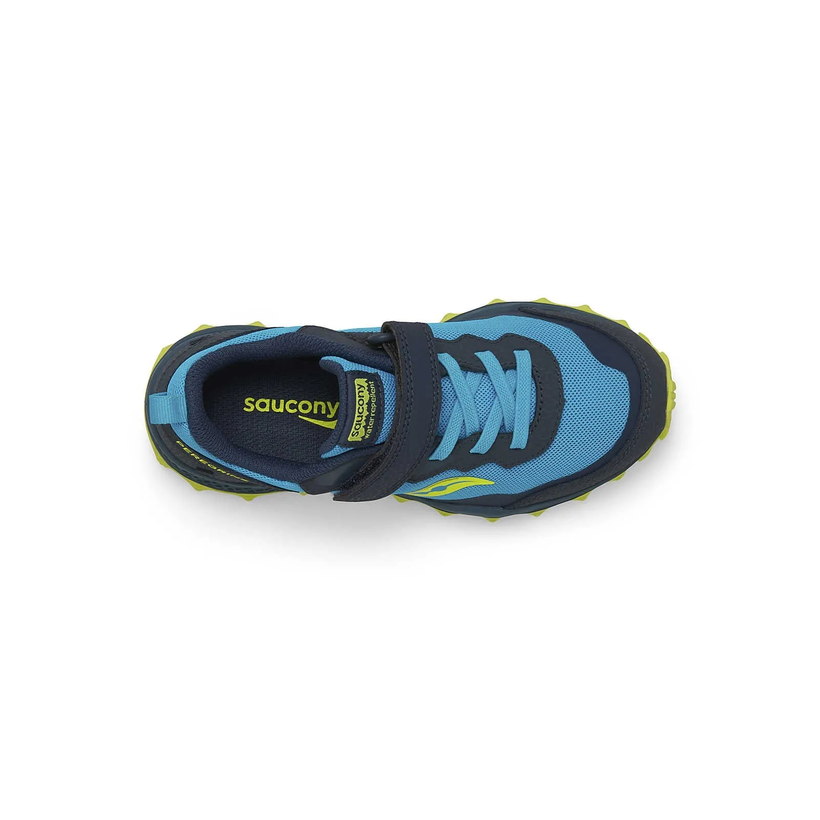 Saucony Peregrine KDZ Sneaker - Navy/Citron