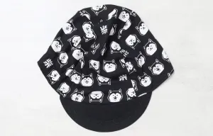 Shiba Inu Black Cycling Cap