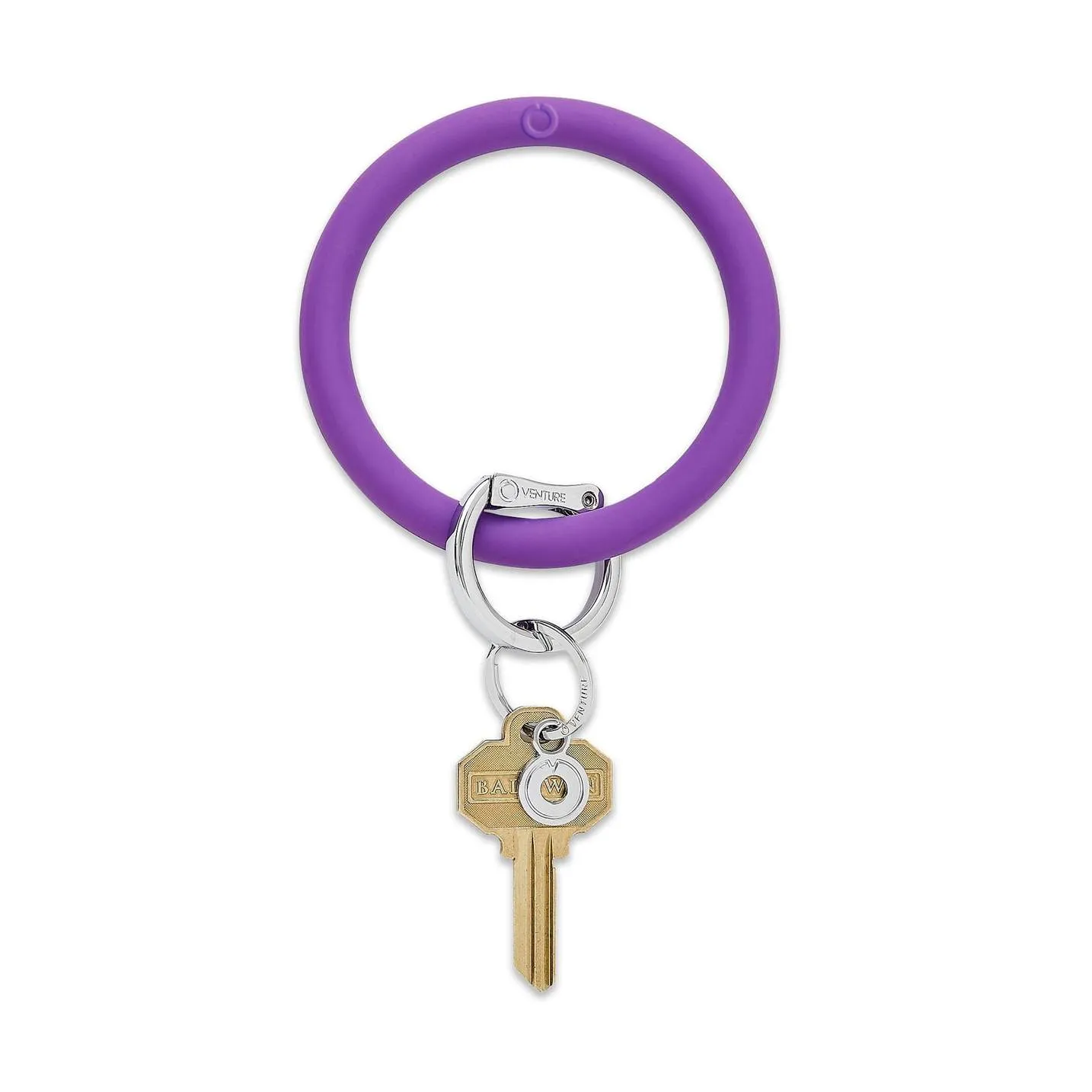 Silicone Big O Keyring | Jewel Tone