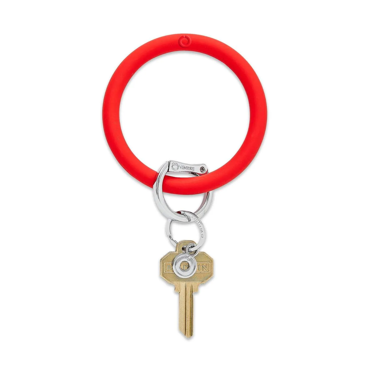 Silicone Big O Keyring | Jewel Tone