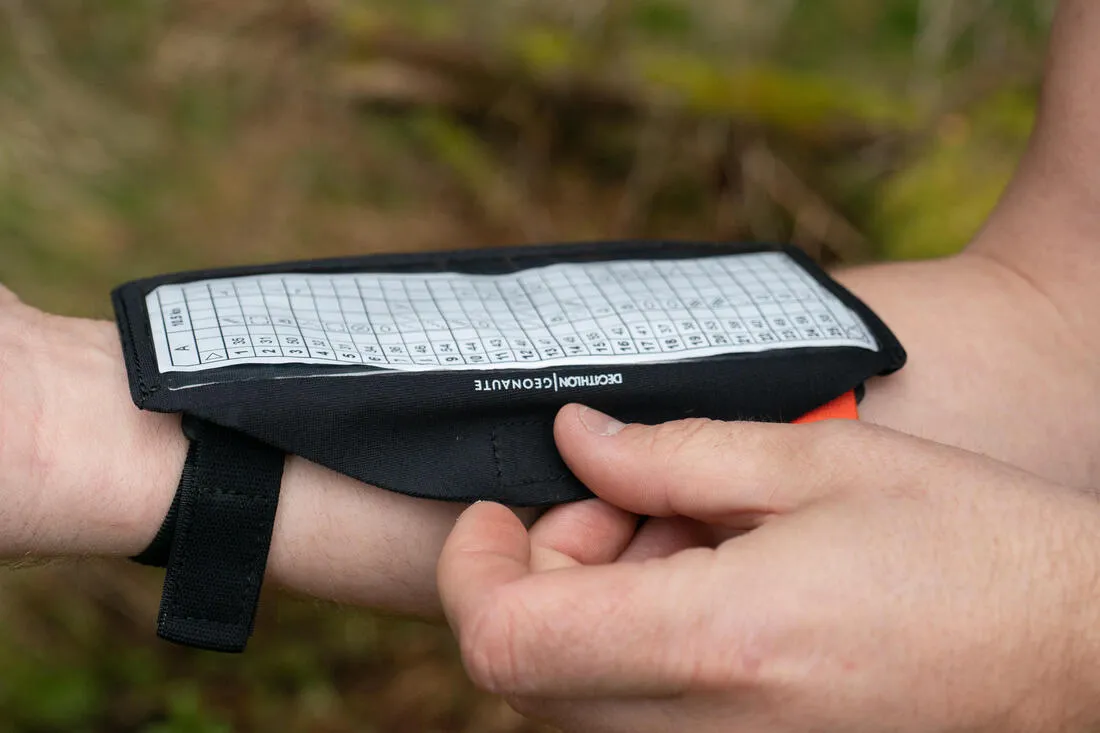 SIZE L description sheet holder for orienteering