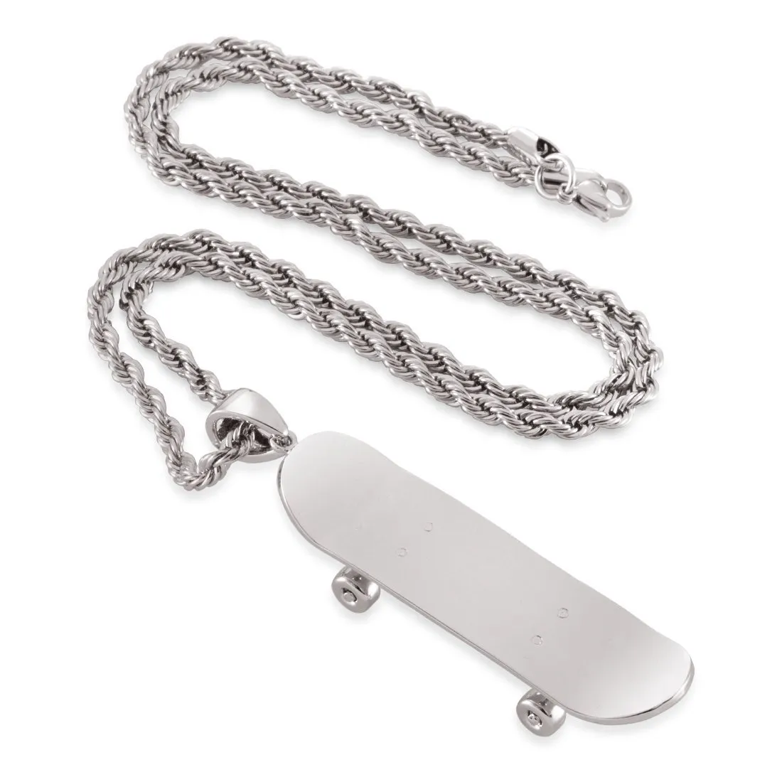 Skateboard Necklace