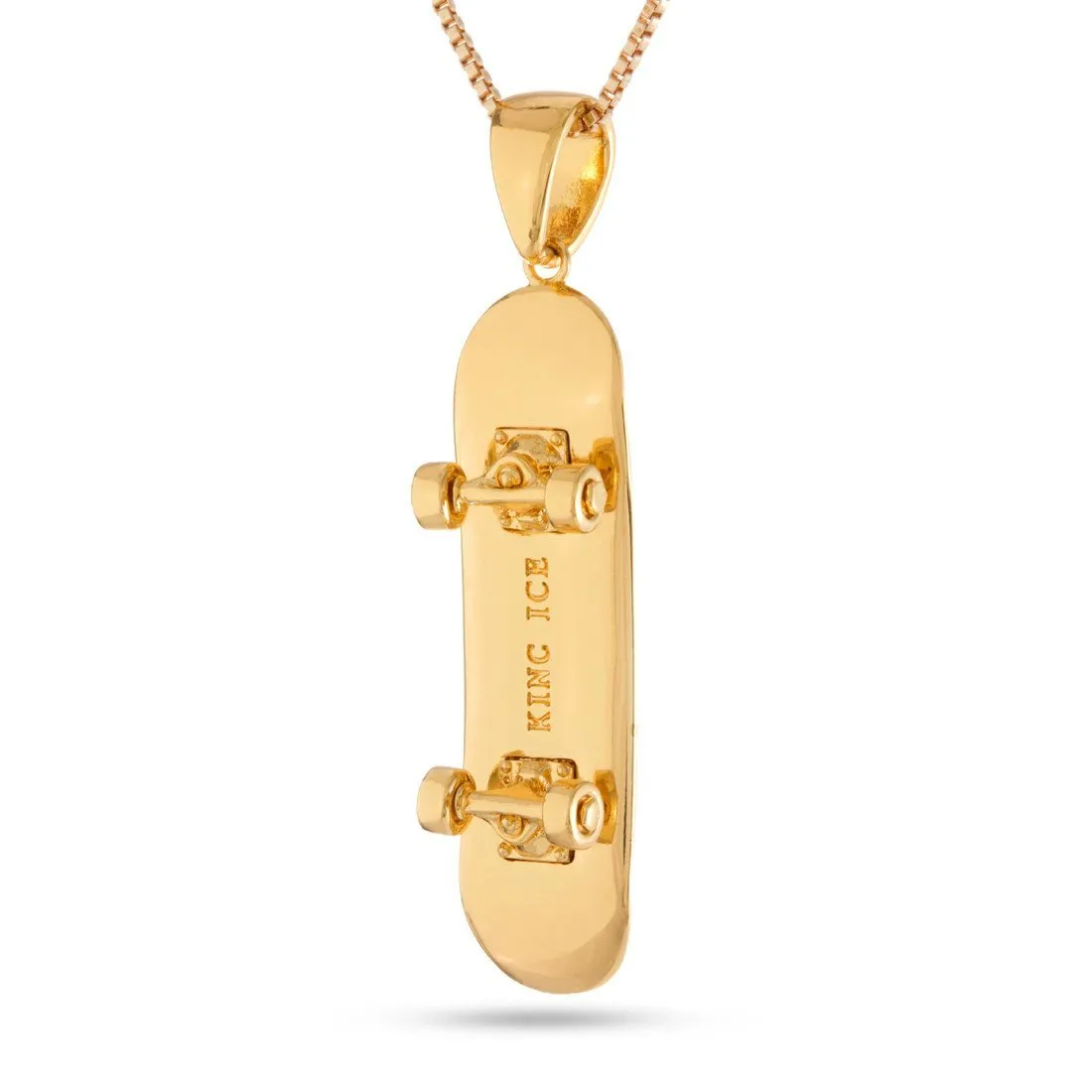 Skateboard Necklace