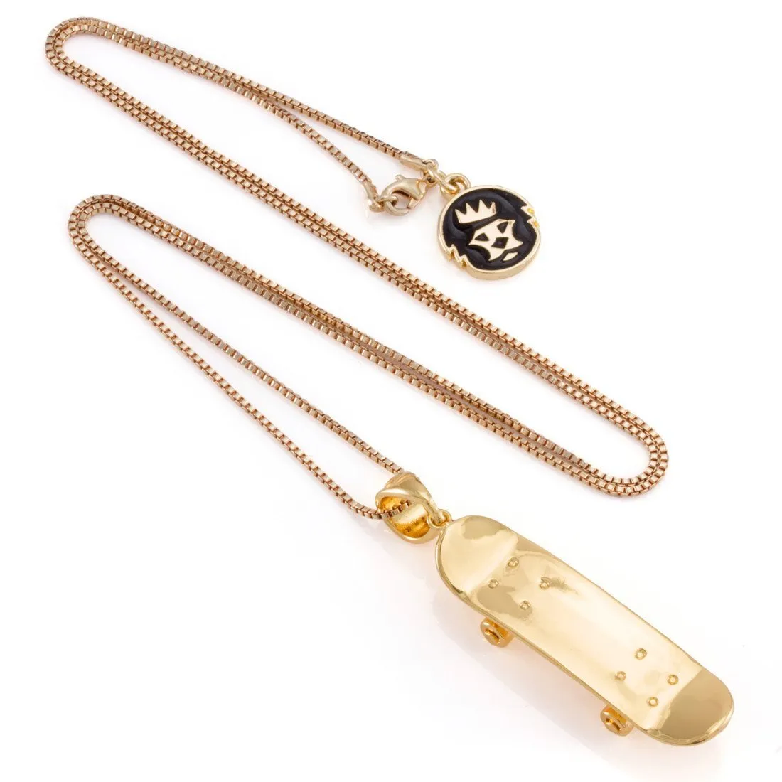 Skateboard Necklace