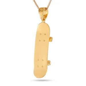 Skateboard Necklace