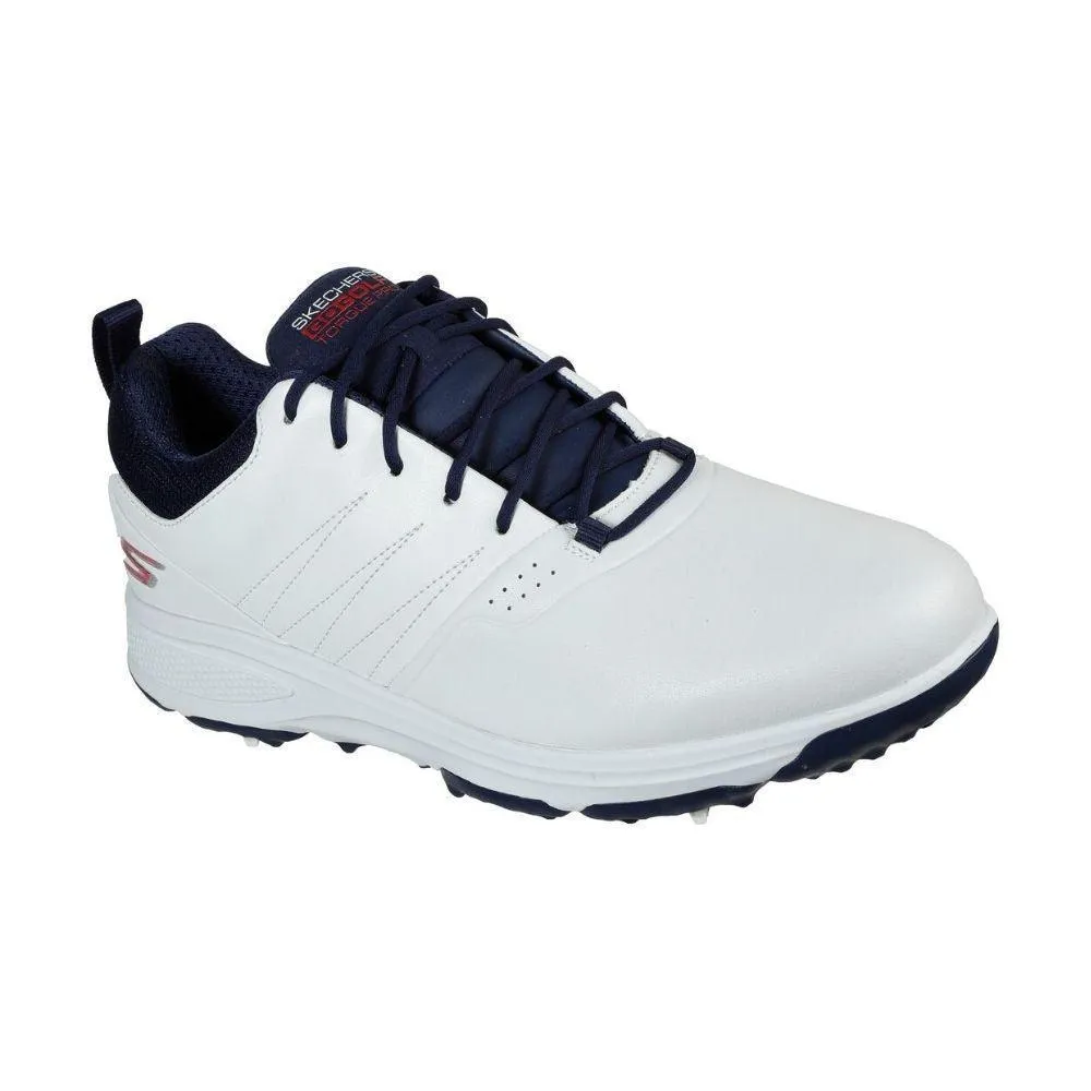 Skechers Go Golf Men's Torque Pro Golf Shoes - White/Navy