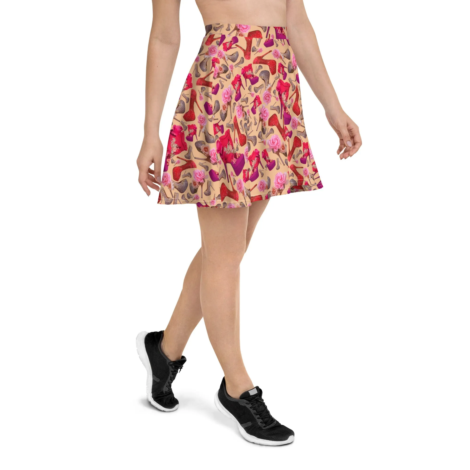 Skirt 'Flowers mix shoes'