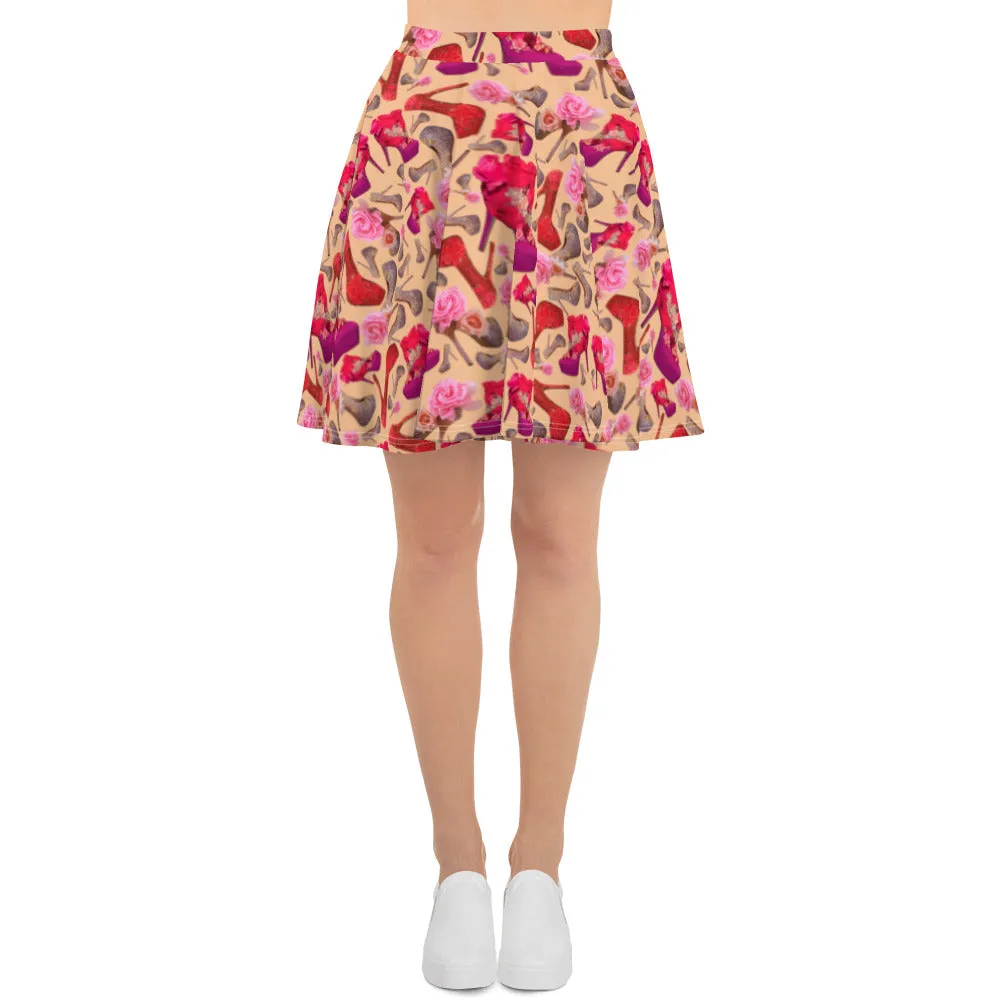 Skirt 'Flowers mix shoes'
