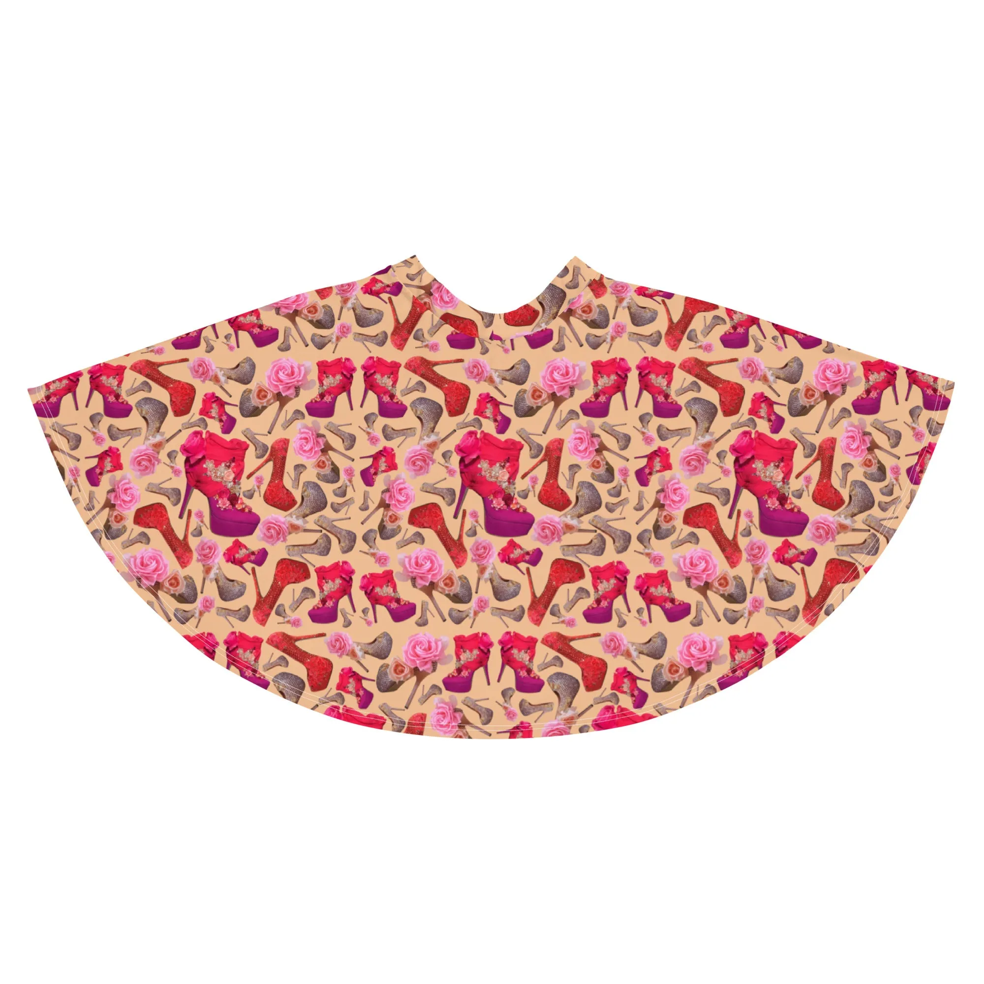 Skirt 'Flowers mix shoes'