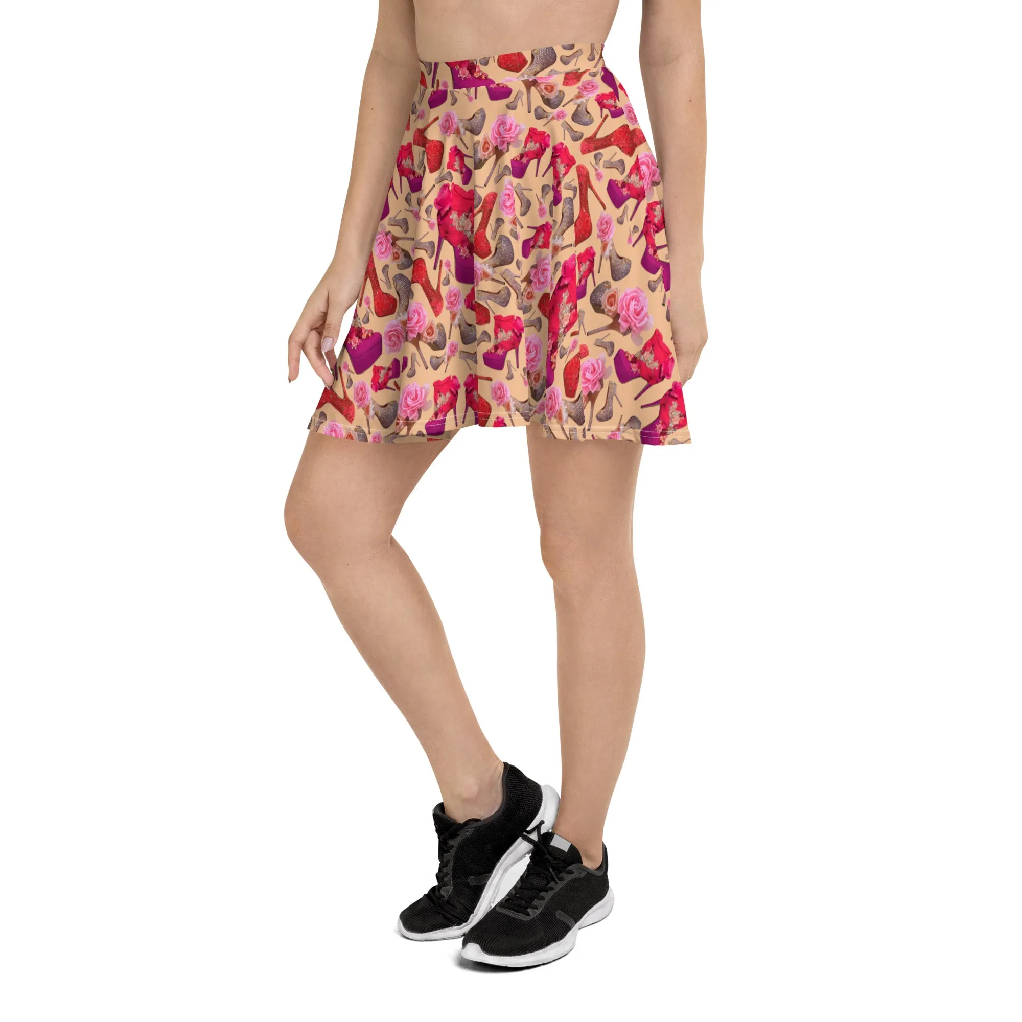 Skirt 'Flowers mix shoes'