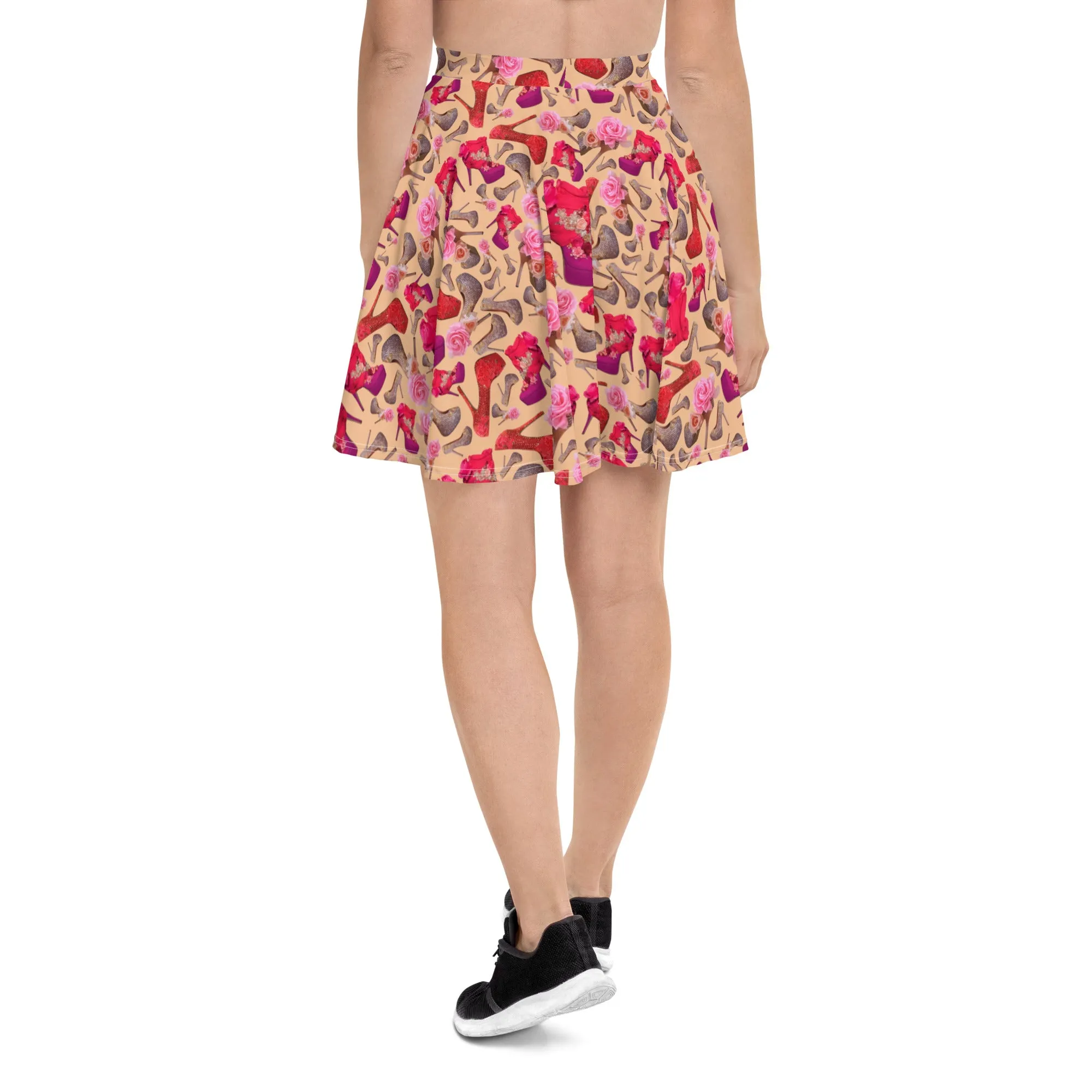 Skirt 'Flowers mix shoes'