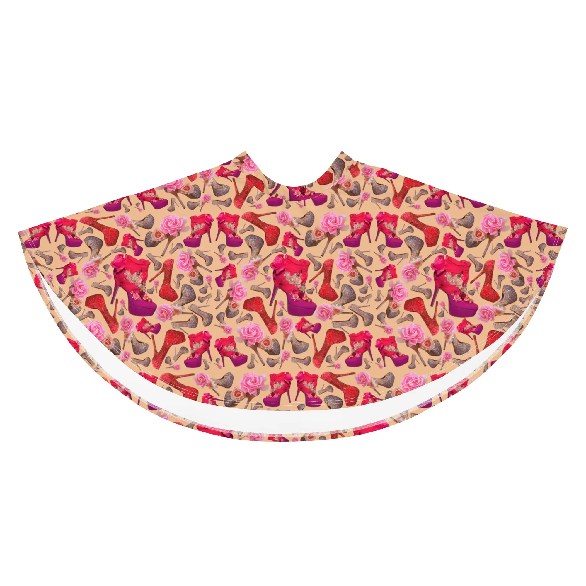 Skirt 'Flowers mix shoes'