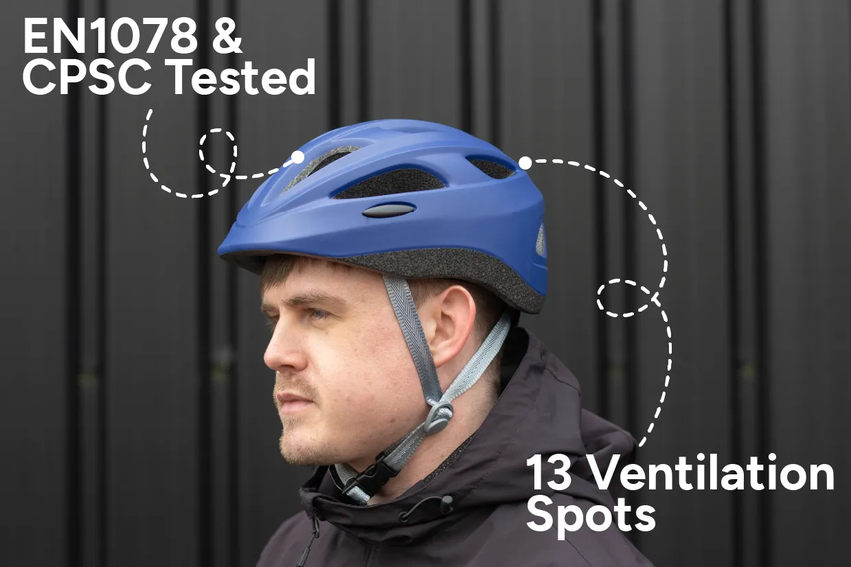 Skylark Bike Helmet Blueberry