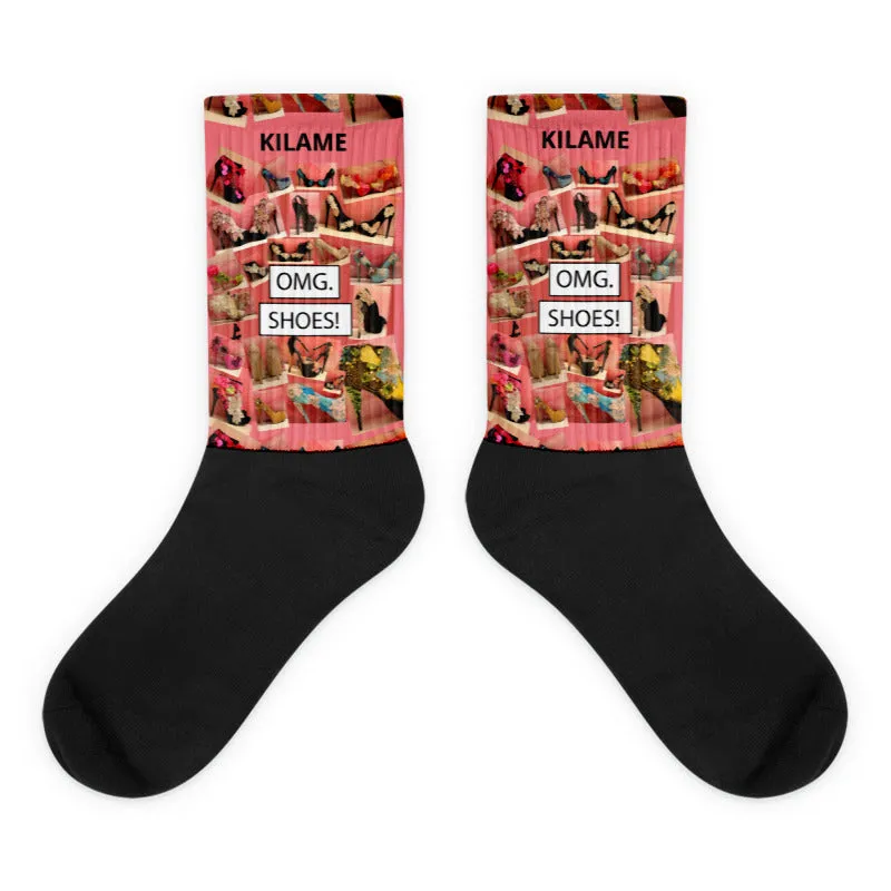 Socks 'OMG. Shoes'