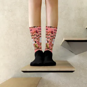 Socks 'OMG. Shoes'