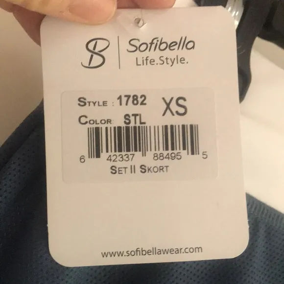 Sofibella Tennis/Golf/Athleisure Skort, NWT!
