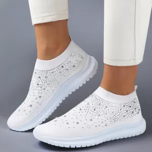 Sparkle Knit Slip-On: Effortless Style